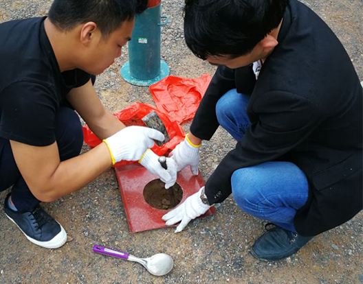 毕节市残疾人托养中心建设项目（地上、地下）施工压实度试验