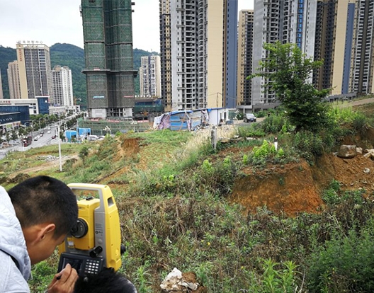 毕节市和谐家园住宅小区房屋沉降观测